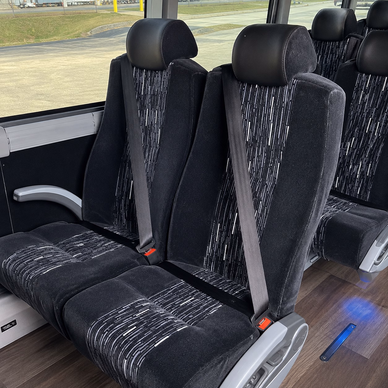 roanoke employee transportation onboard seating