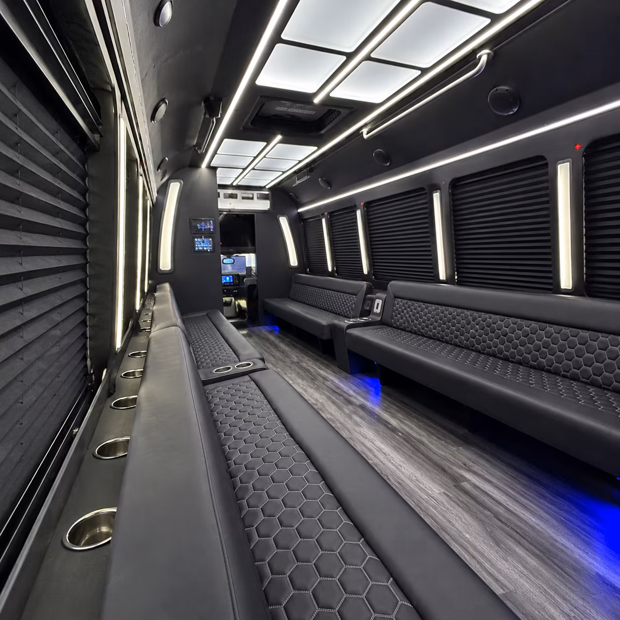 roanoke party bus rentals inside